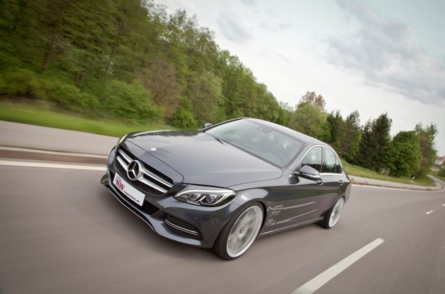 KW Gewindefahrwerk  V2 Inox (mit Zugstufendämpfung) für Mercedes C-Klasse Typ W205 Limousine ohne elektr. Dämpferregelung